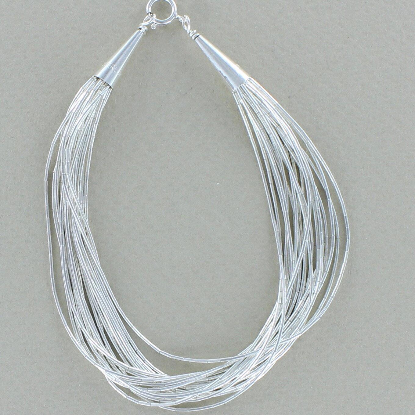 Liquid top silver Necklace