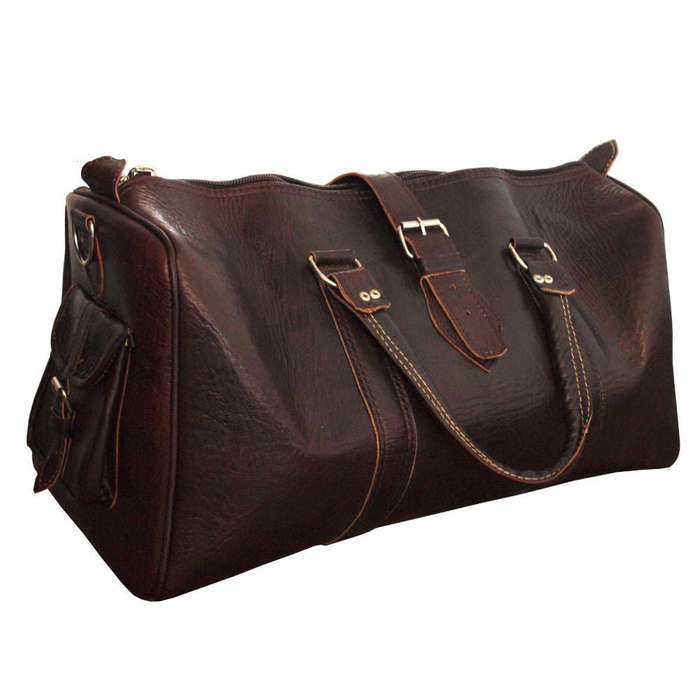 Dark Brown Rabat Weekend Bag