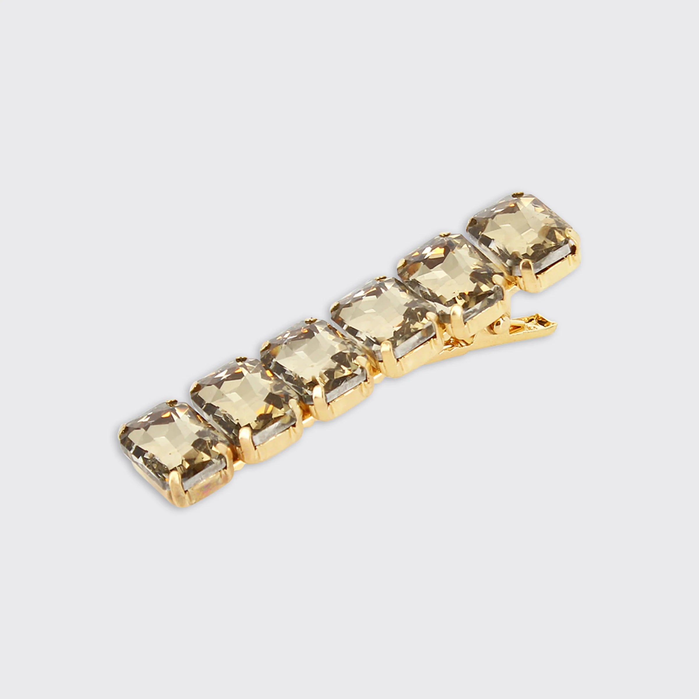 Gold Emerald Jewelled Hair Clip | The Nancy Smillie Shop - Art, Jewellery & Designer Gifts Glasgow Scotland