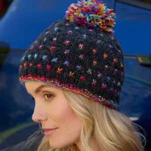 Mosaic Bobble Beanie