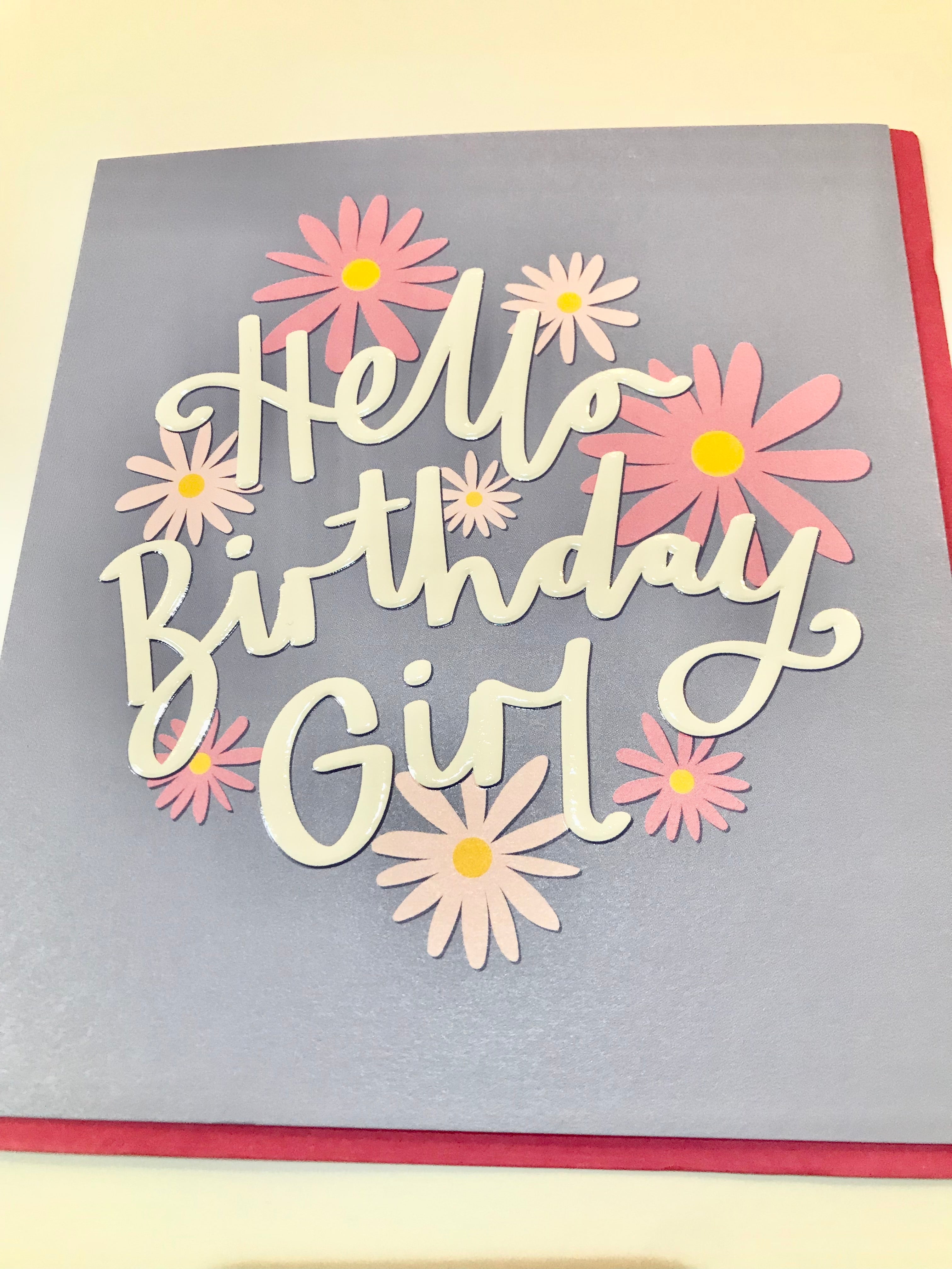 Hello Birthday Girl | The Nancy Smillie Shop - Art, Jewellery & Designer Gifts Glasgow Scotland