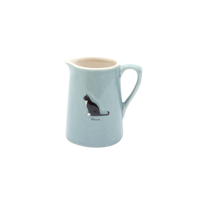 bailey and friends jug 250ml cat grey