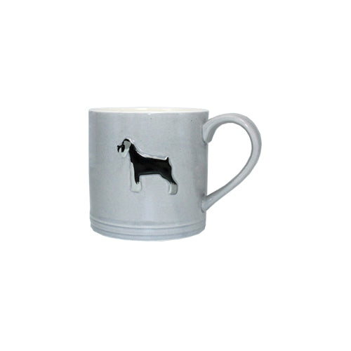 bailey and friends mug 250ml schnauzer grey | The Nancy Smillie Shop - Art, Jewellery & Designer Gifts Glasgow Scotland