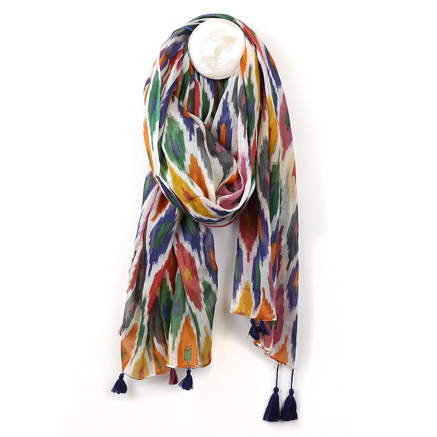 Multicolour Cotton Scarf