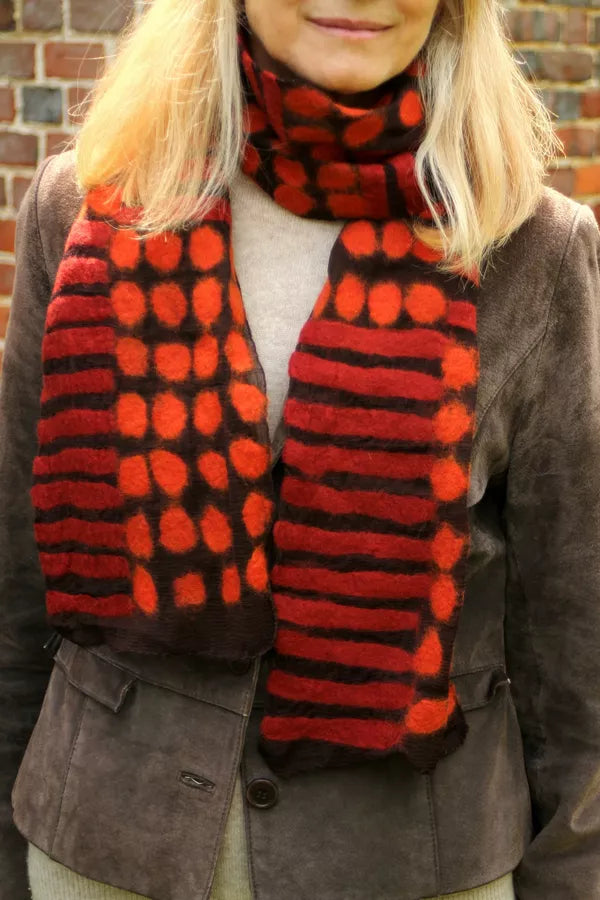 Red Spot Scarf