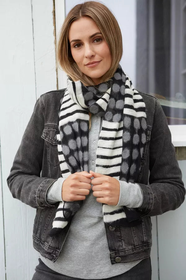 Neutral Spot Scarf