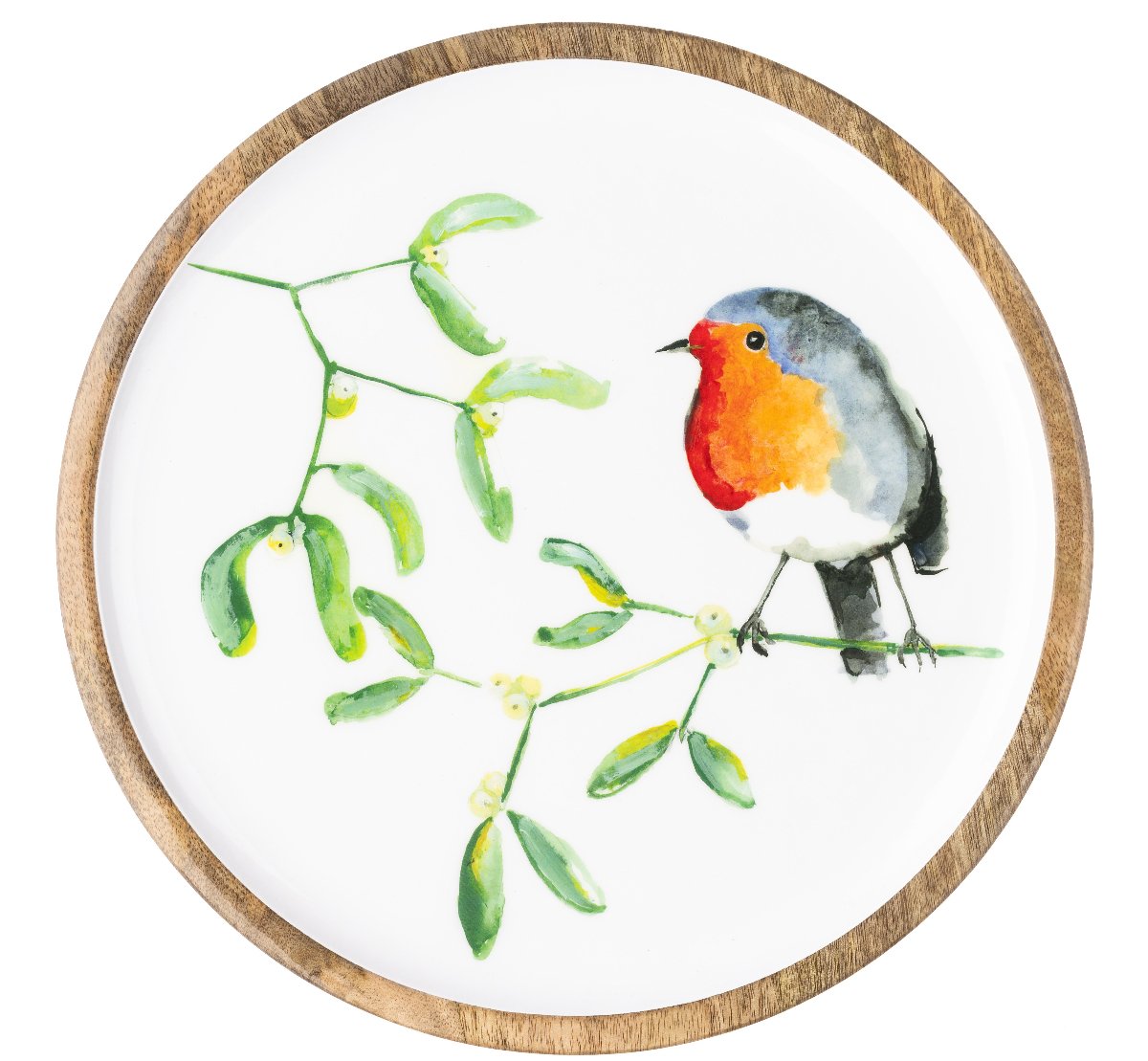 Robin Tray 30cm | The Nancy Smillie Shop - Art, Jewellery & Designer Gifts Glasgow Scotland