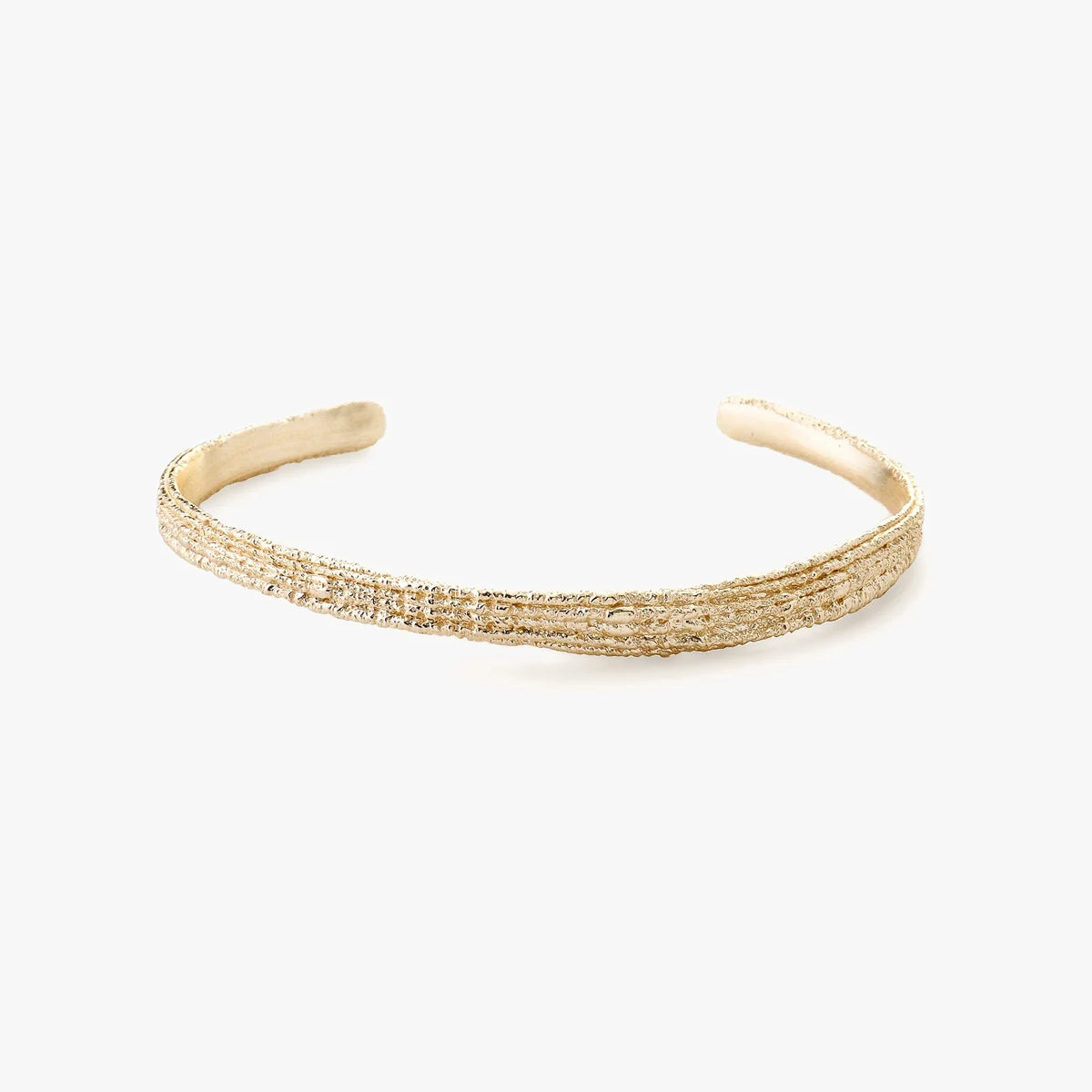 Ravine Bangle Gold | The Nancy Smillie Shop - Art, Jewellery & Designer Gifts Glasgow Scotland