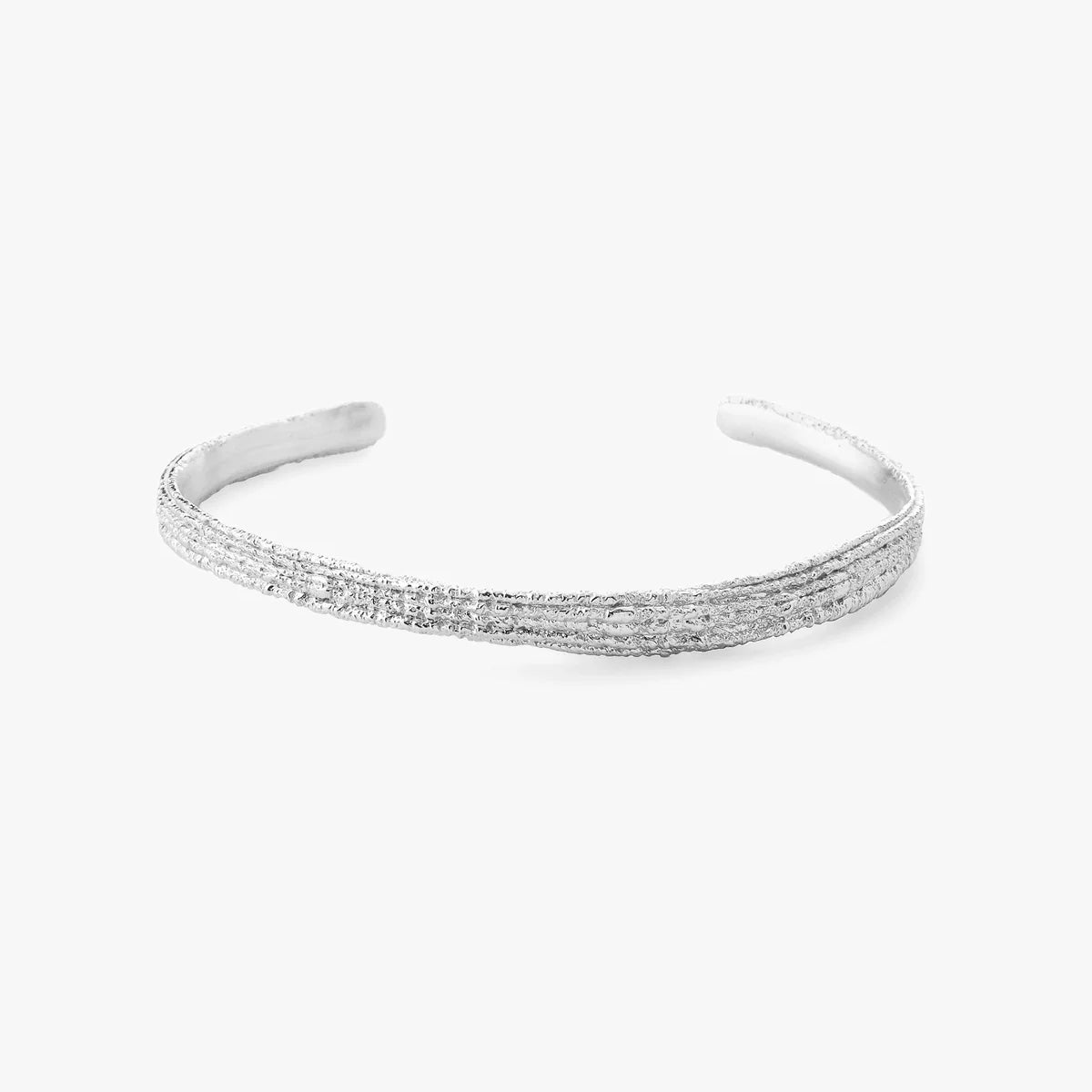 Ravine Bangle Silver | The Nancy Smillie Shop - Art, Jewellery & Designer Gifts Glasgow Scotland