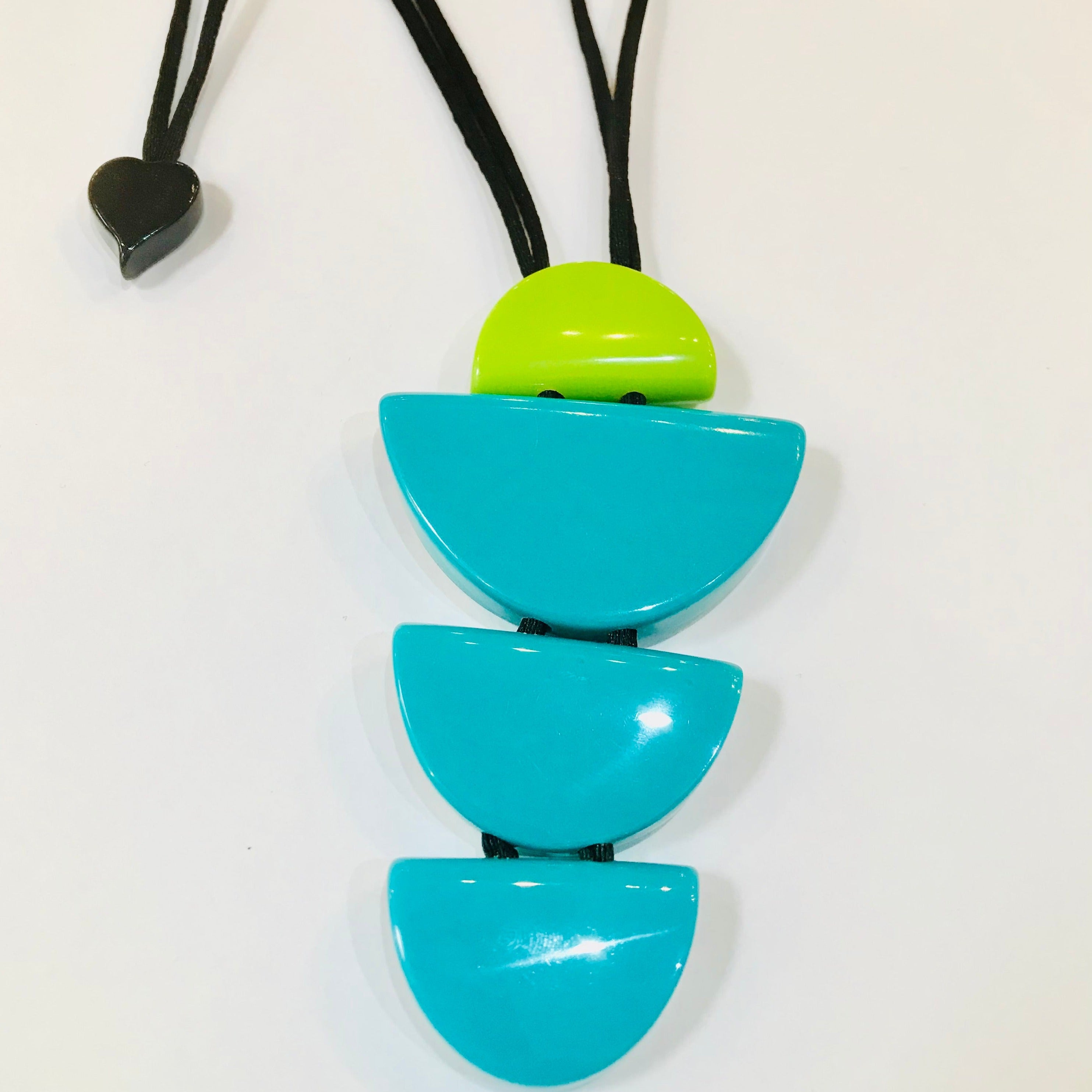 Blue/Green Sienna Necklace - The Nancy Smillie Shop - Art, Jewellery & Designer Gifts Glasgow