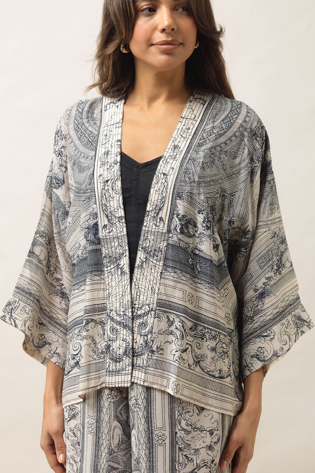 Cherub Kimono Natural | The Nancy Smillie Shop - Art, Jewellery & Designer Gifts Glasgow Scotland