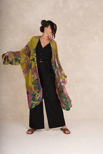 Crane Olive Grande Kimono