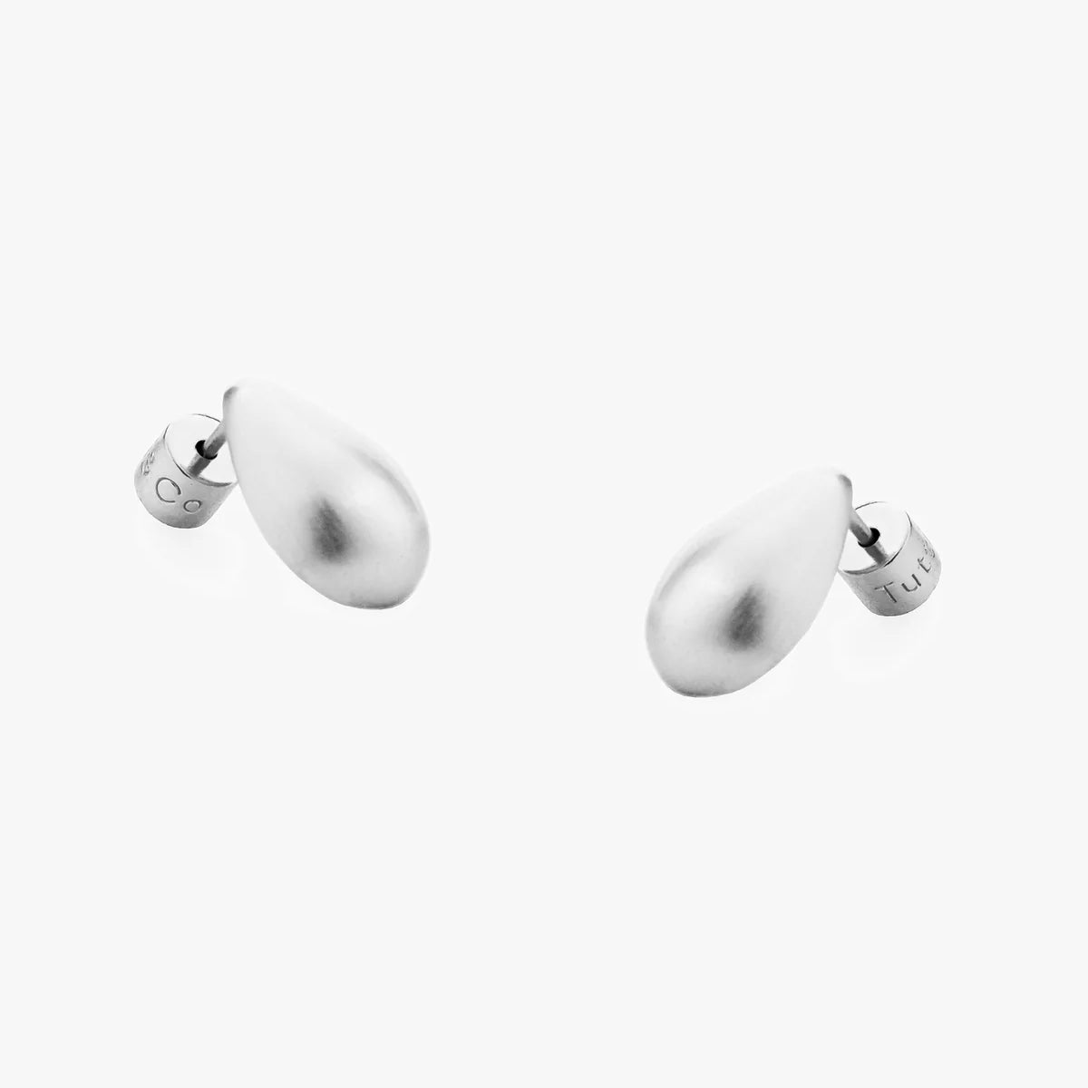 Teardrop Earrings Silver | The Nancy Smillie Shop - Art, Jewellery & Designer Gifts Glasgow Scotland