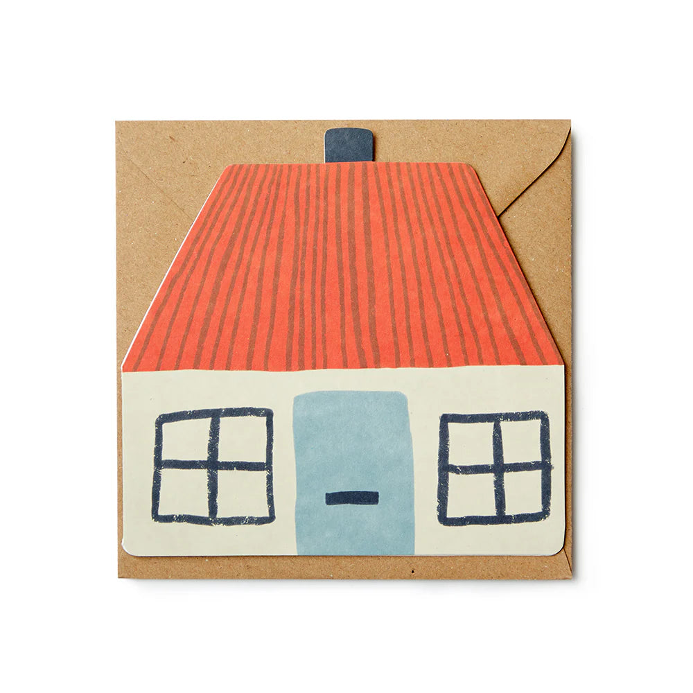 house cut out card