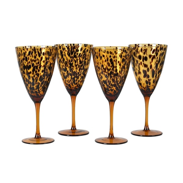 leopard Print Goblet | The Nancy Smillie Shop - Art, Jewellery & Designer Gifts Glasgow Scotland