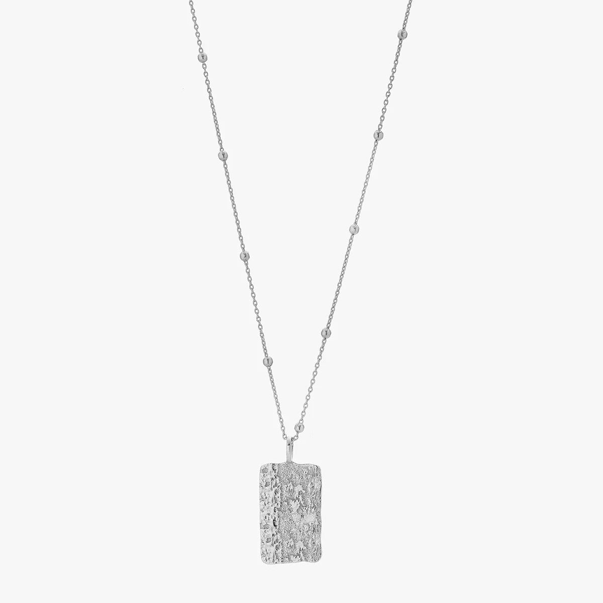 Silver Cascade Necklace