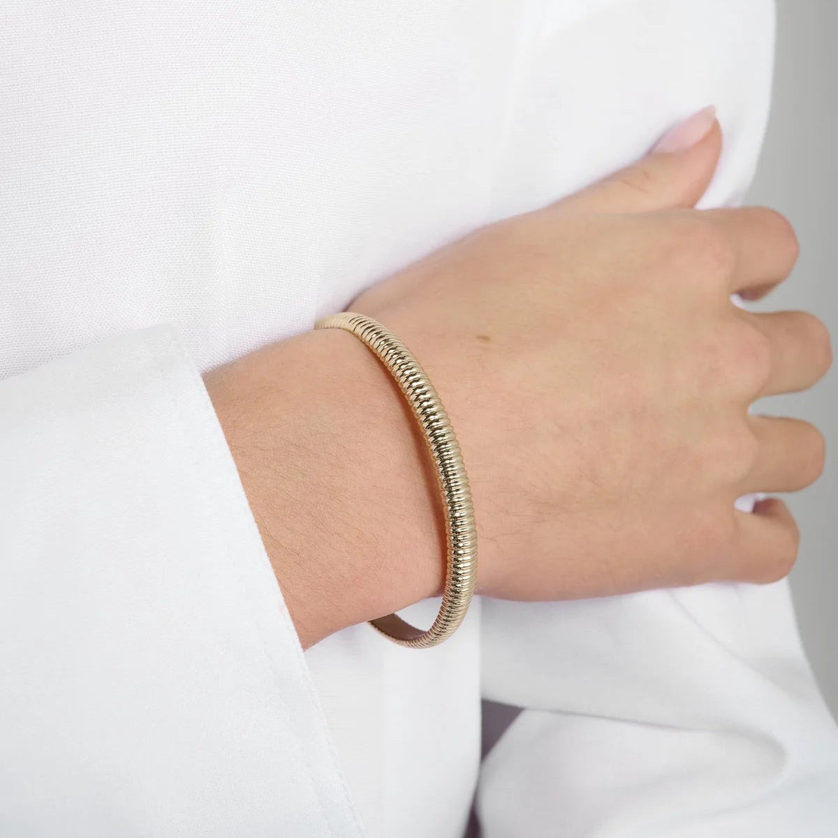 Gold Sunlit Bangle