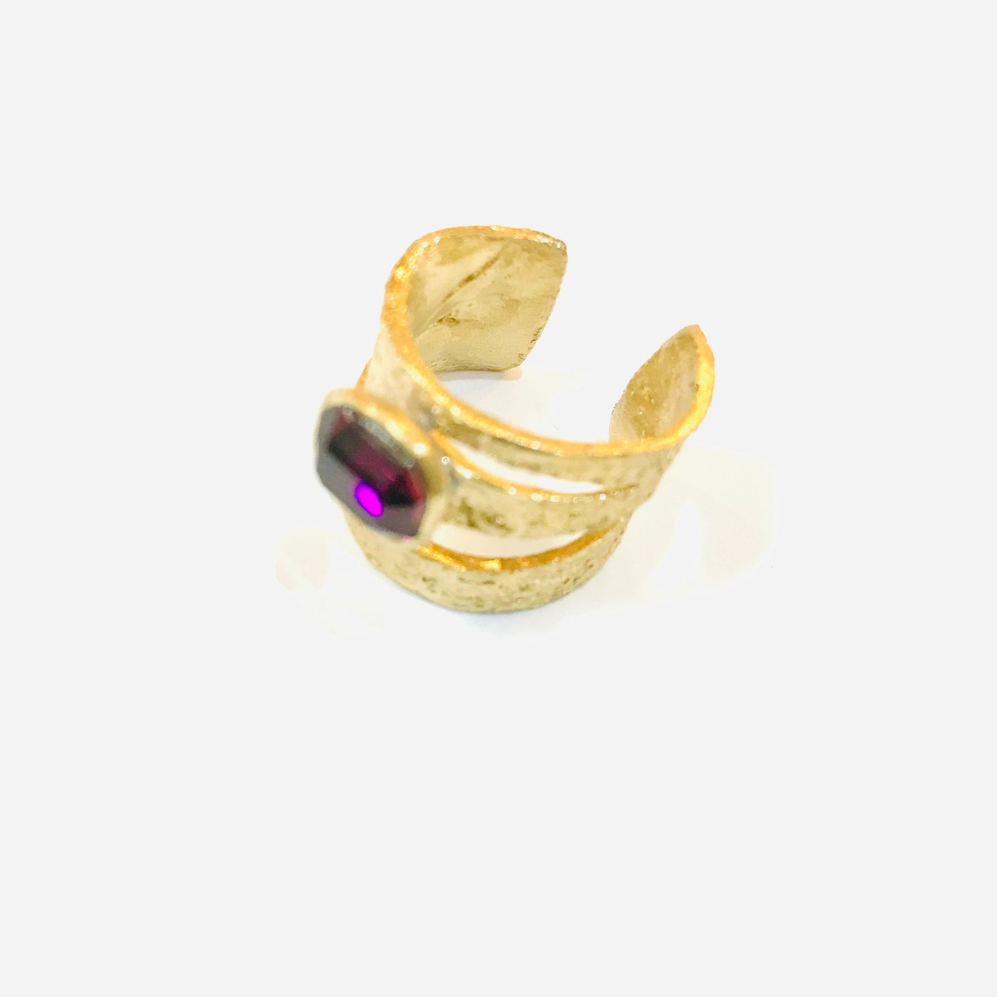 Amethyst Nana Ring - The Nancy Smillie Shop - Art, Jewellery & Designer Gifts Glasgow