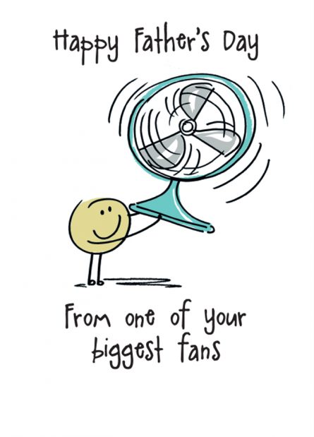 Biggest Fan Card - The Nancy Smillie Shop - Art, Jewellery & Designer Gifts Glasgow