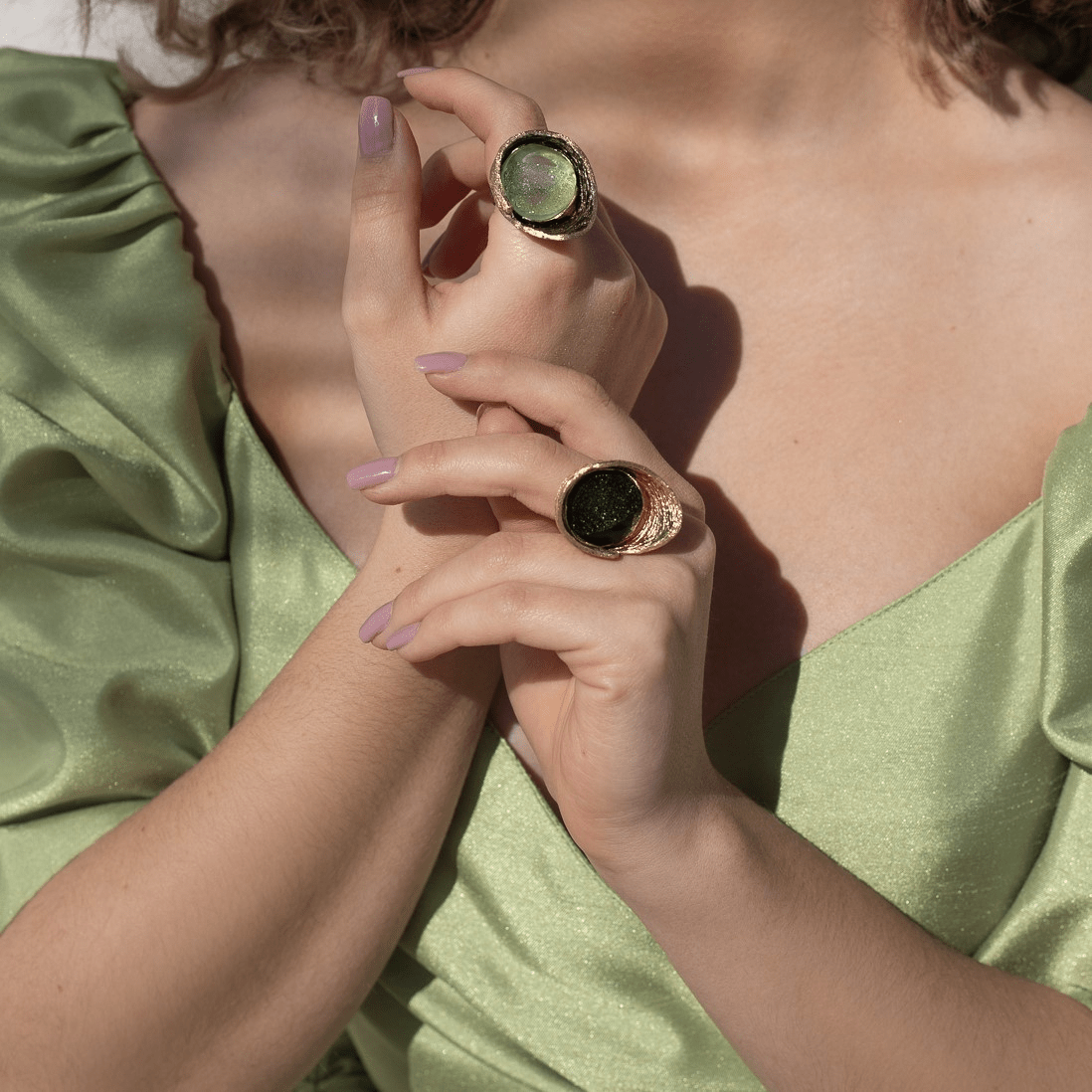 Black Resin Ring - The Nancy Smillie Shop - Art, Jewellery & Designer Gifts Glasgow