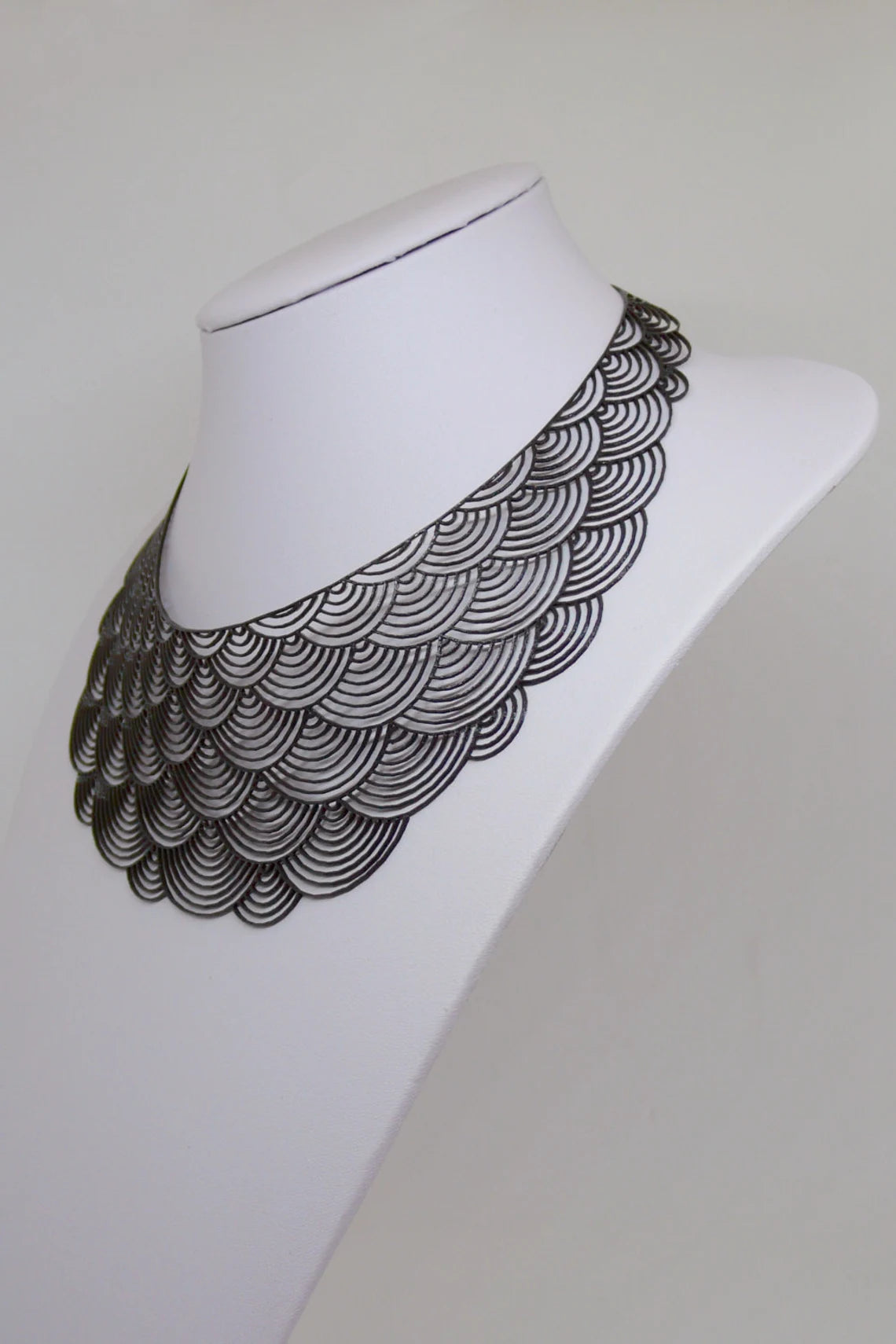 Black Wave Necklace - The Nancy Smillie Shop - Art, Jewellery & Designer Gifts Glasgow