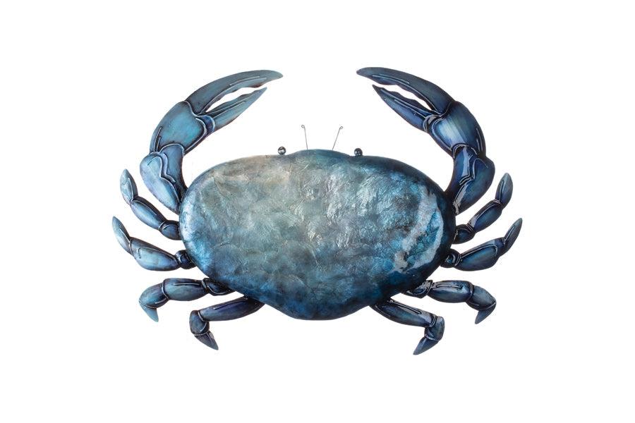 Blue Crab Wall Art - The Nancy Smillie Shop - Art, Jewellery & Designer Gifts Glasgow
