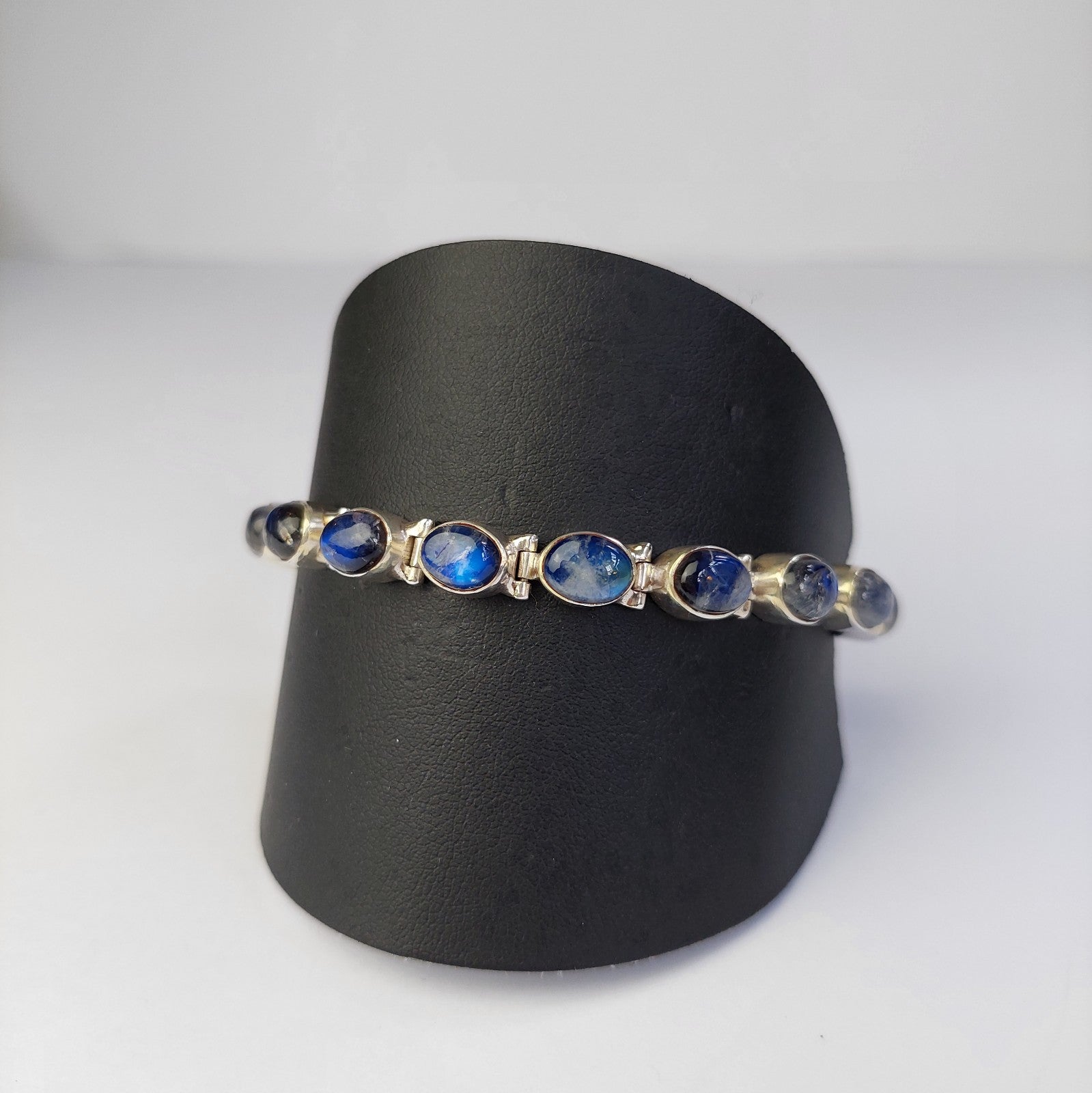 Blue Moonstone Bracelet - The Nancy Smillie Shop - Art, Jewellery & Designer Gifts Glasgow