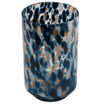 Blue Spot Glass Vase Large - The Nancy Smillie Shop - Art, Jewellery & Designer Gifts Glasgow