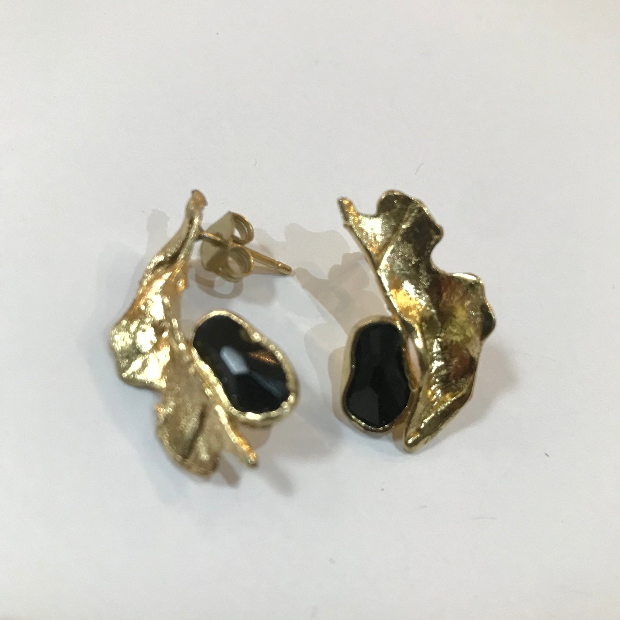Bronze Black Earrings - The Nancy Smillie Shop - Art, Jewellery & Designer Gifts Glasgow