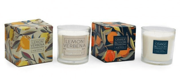 Citrus Wick Candle - The Nancy Smillie Shop - Art, Jewellery & Designer Gifts Glasgow