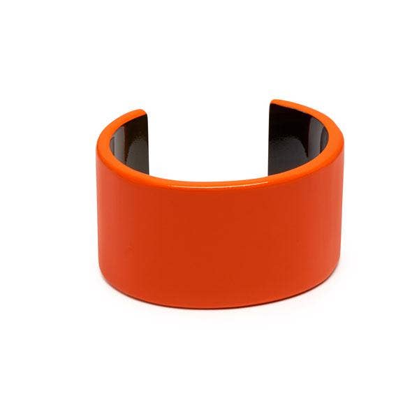 Buffalo horn cuff - Orange