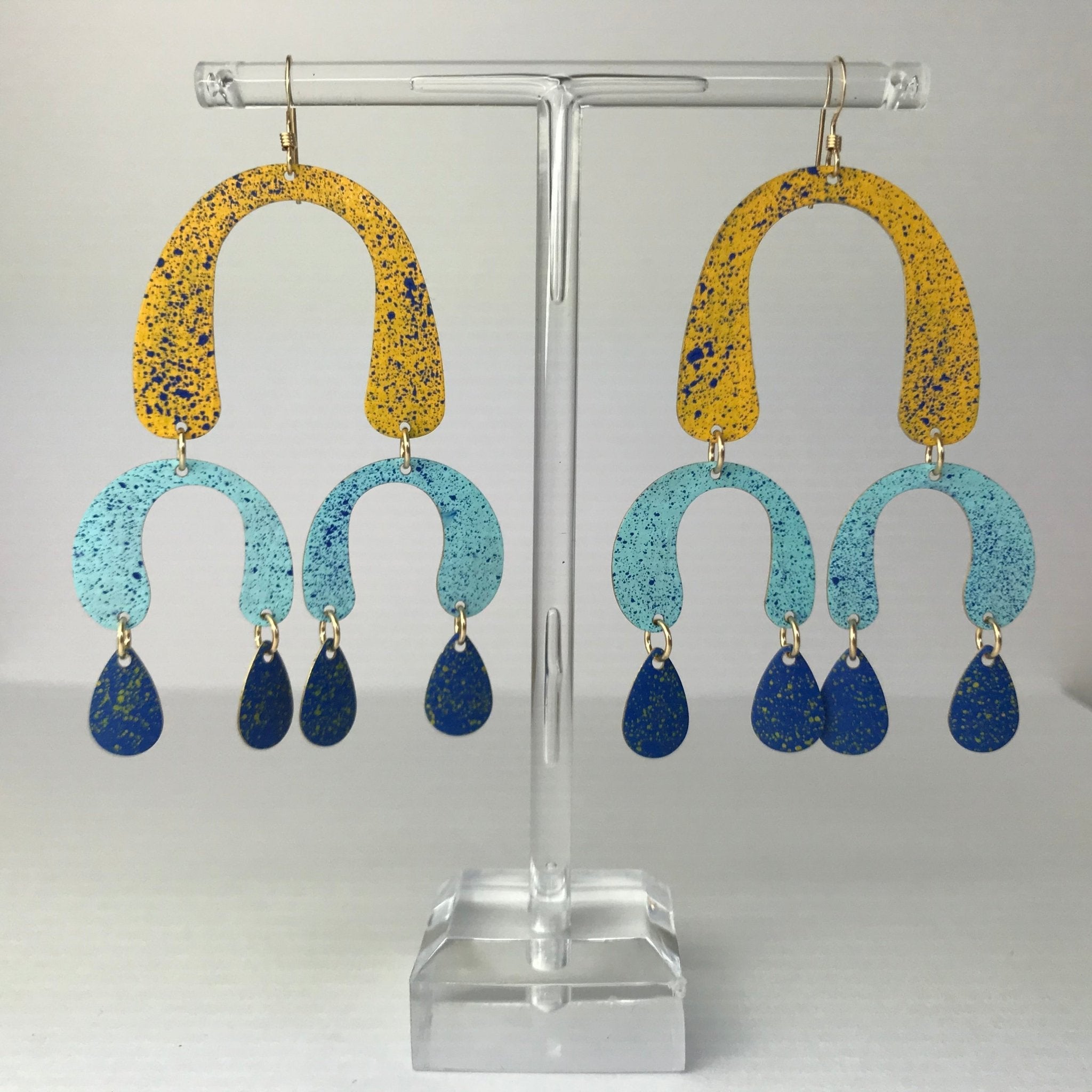 El Medano Kite Earrings - The Nancy Smillie Shop - Art, Jewellery & Designer Gifts Glasgow