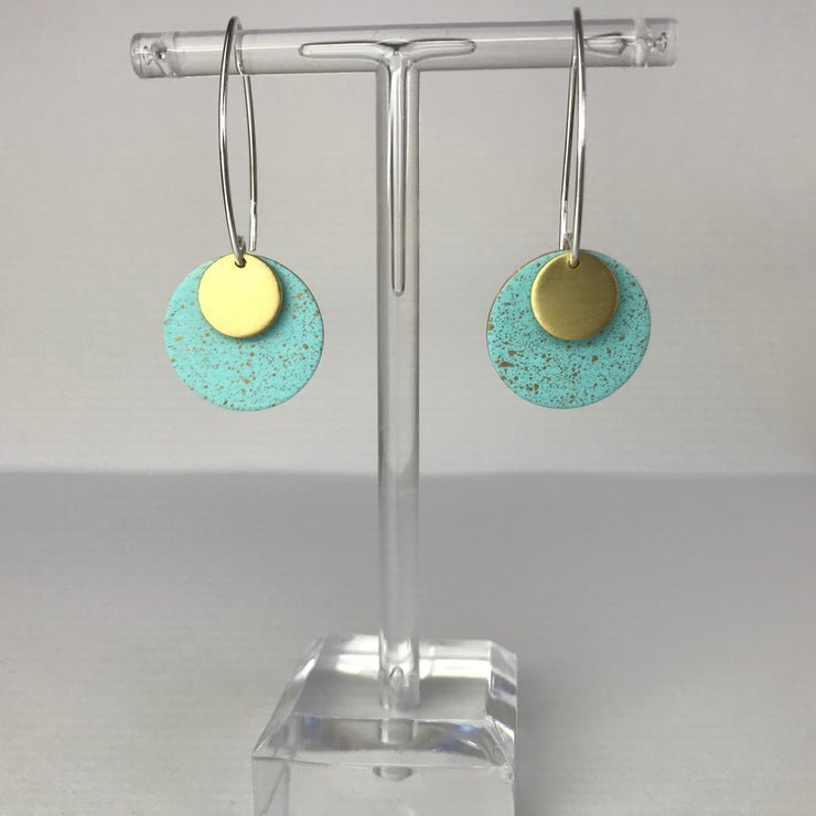 El Medano Small Dot Earrings - The Nancy Smillie Shop - Art, Jewellery & Designer Gifts Glasgow