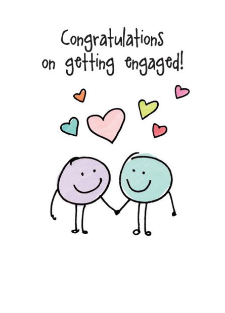 Engagement Card - The Nancy Smillie Shop - Art, Jewellery & Designer Gifts Glasgow