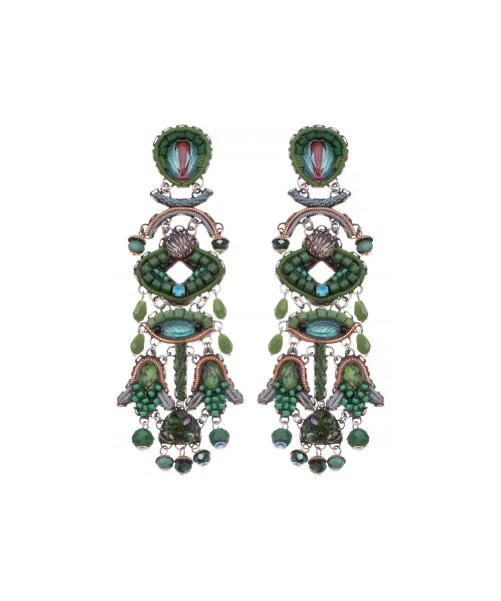 Evergreen Layla Earrings - The Nancy Smillie Shop - Art, Jewellery & Designer Gifts Glasgow