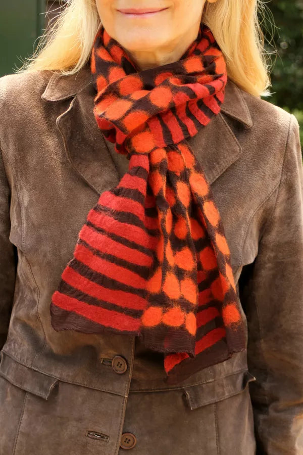 Red Spot Scarf