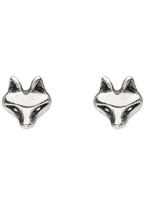 Fox Head Studs - The Nancy Smillie Shop - Art, Jewellery & Designer Gifts Glasgow