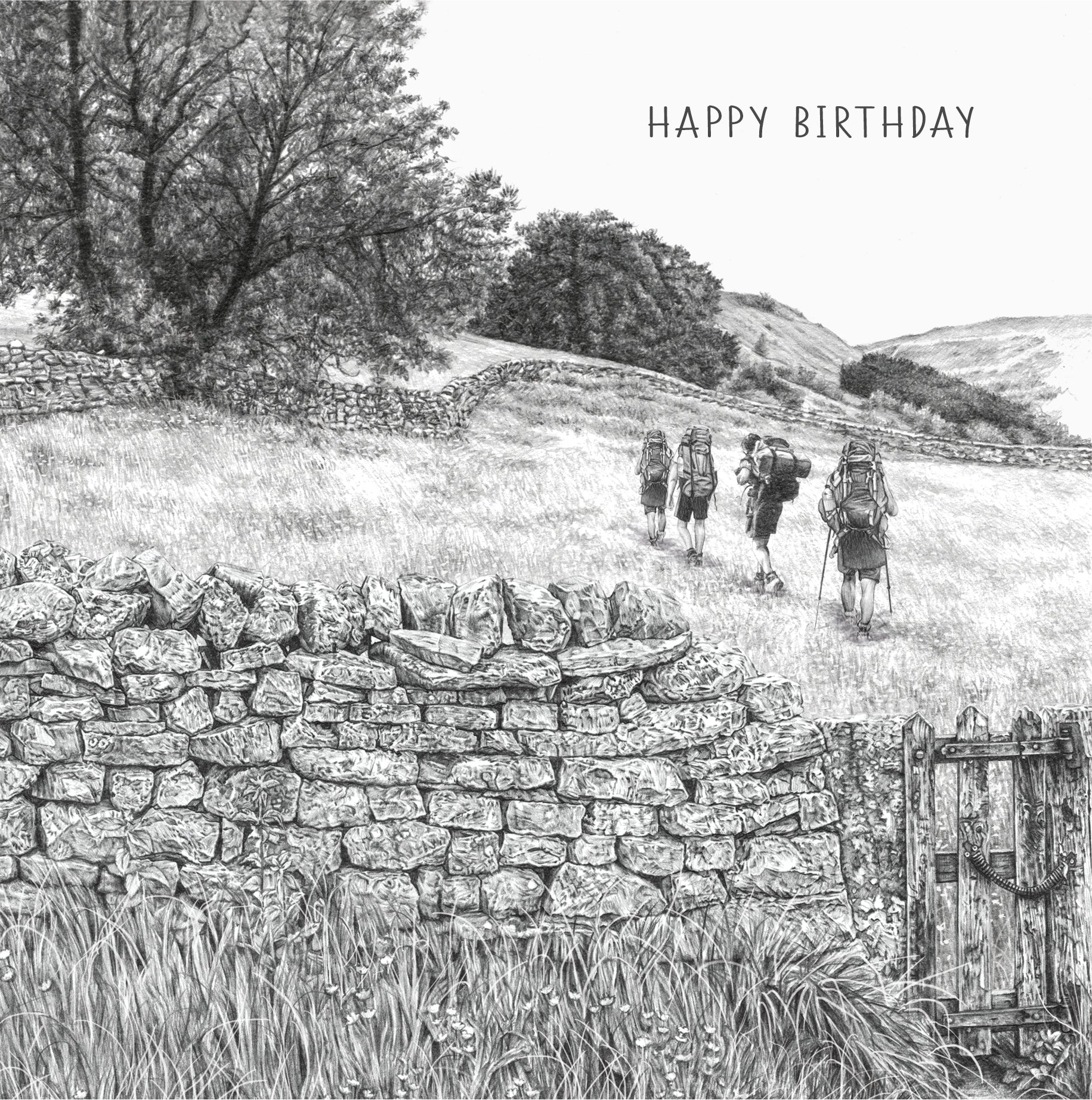 Full of adventures Birthday Card - The Nancy Smillie Shop - Art, Jewellery & Designer Gifts Glasgow