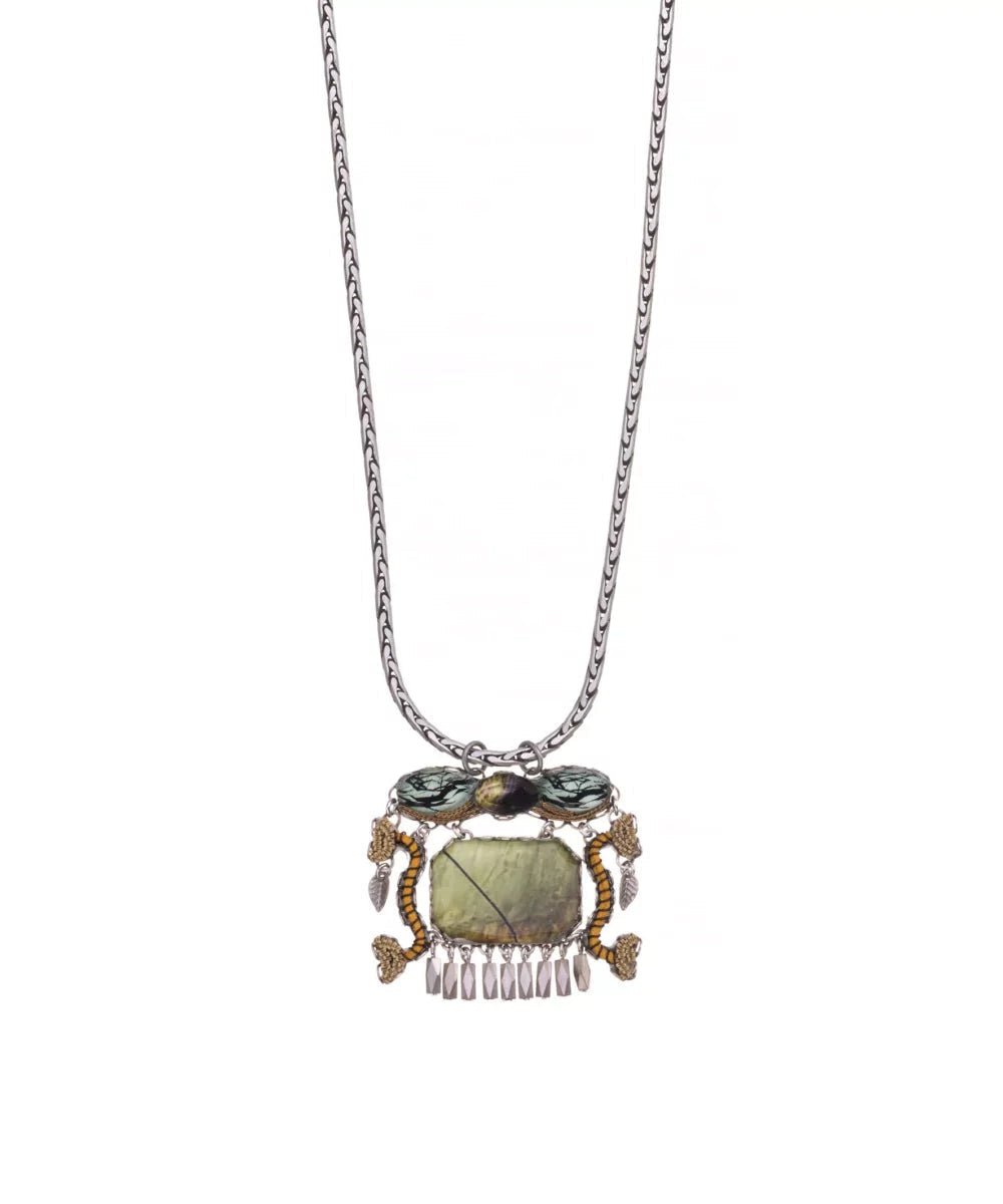 Gold Carrina Necklace - The Nancy Smillie Shop - Art, Jewellery & Designer Gifts Glasgow