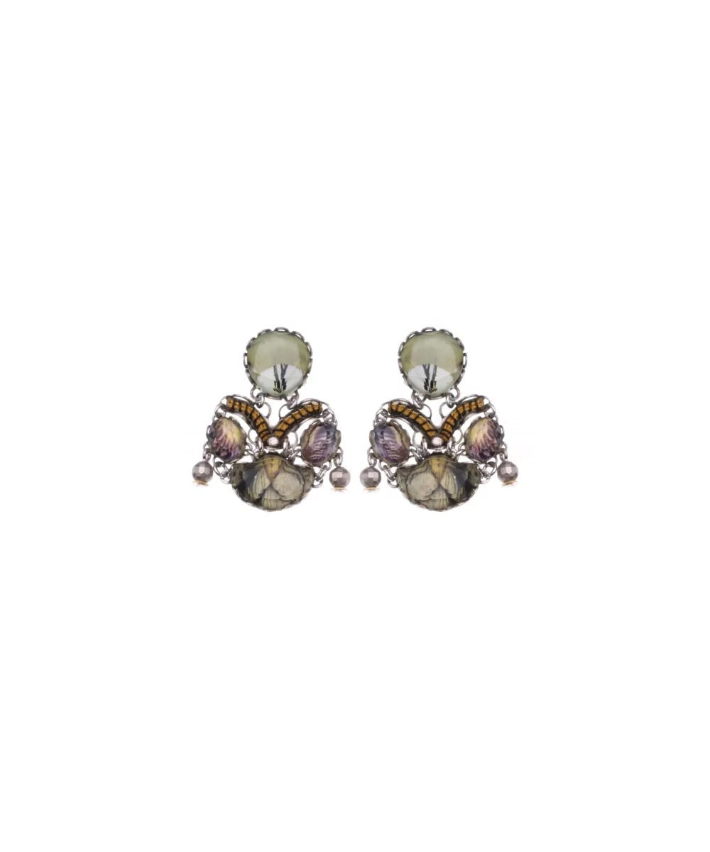Gold Eileen Earrings - The Nancy Smillie Shop - Art, Jewellery & Designer Gifts Glasgow
