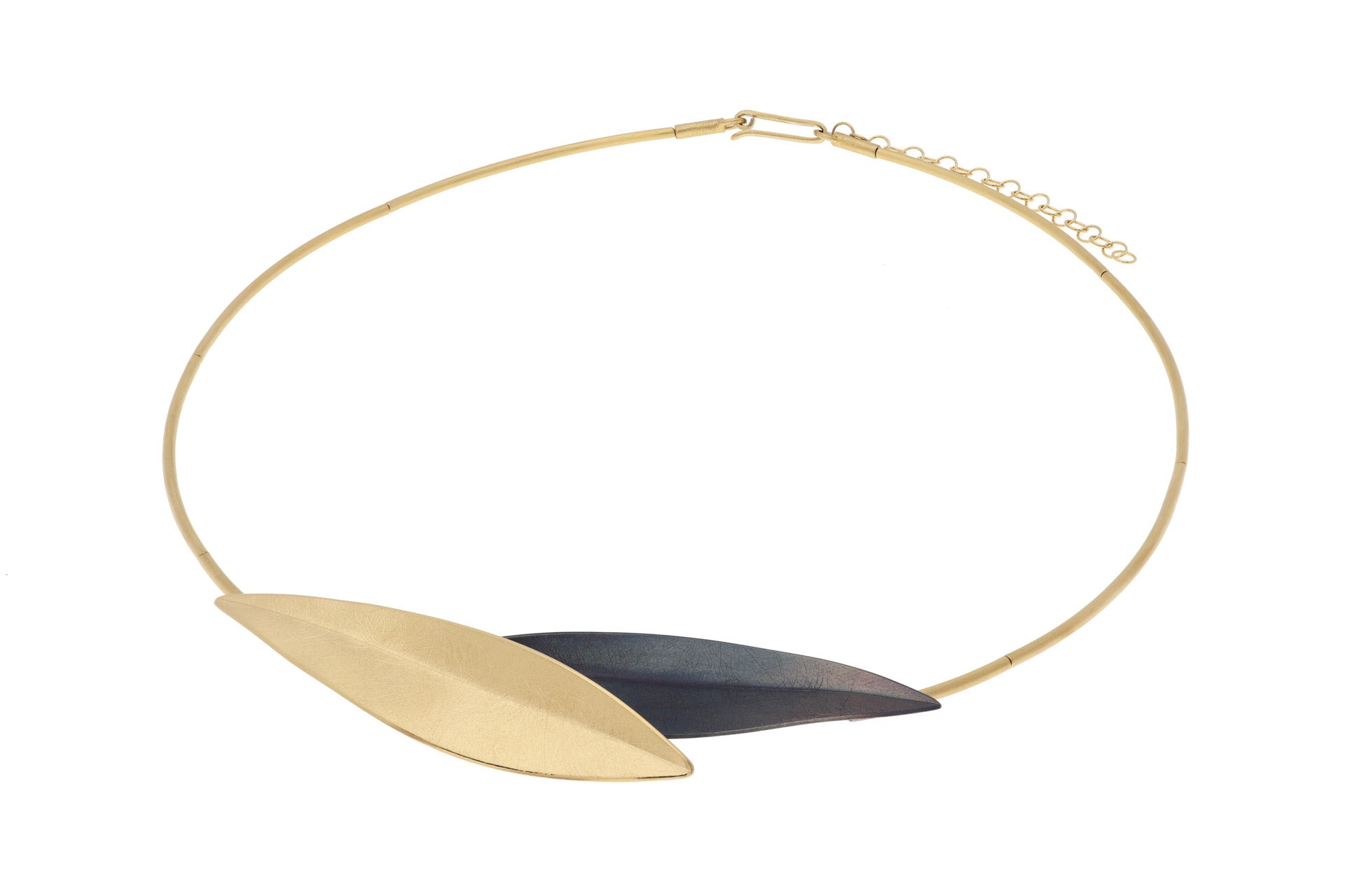Gold Leaf Necklace - The Nancy Smillie Shop - Art, Jewellery & Designer Gifts Glasgow