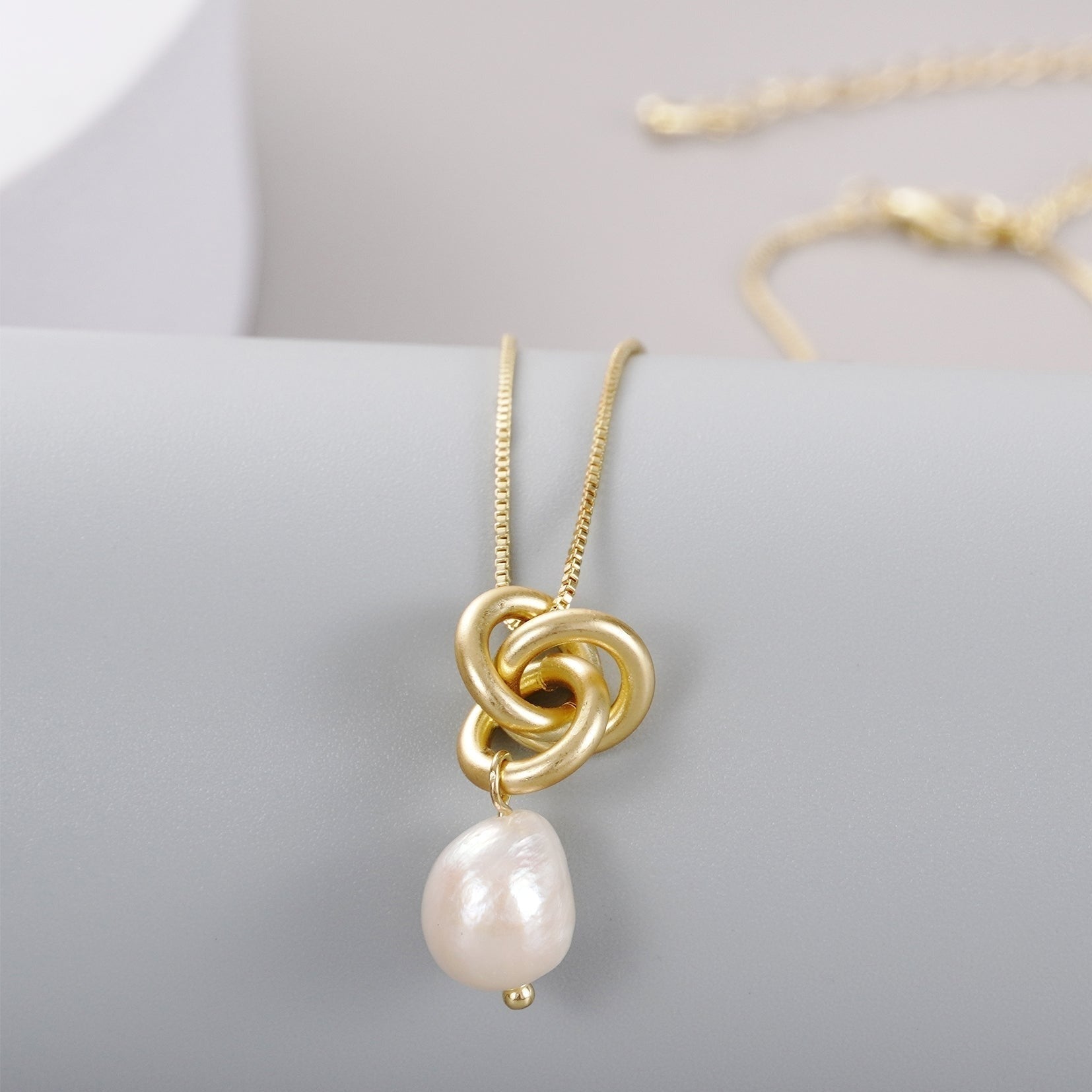 Gold Nest Necklace - The Nancy Smillie Shop - Art, Jewellery & Designer Gifts Glasgow