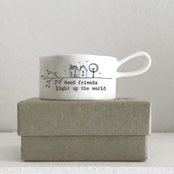 Good Friends Tea Light Holder - The Nancy Smillie Shop - Art, Jewellery & Designer Gifts Glasgow