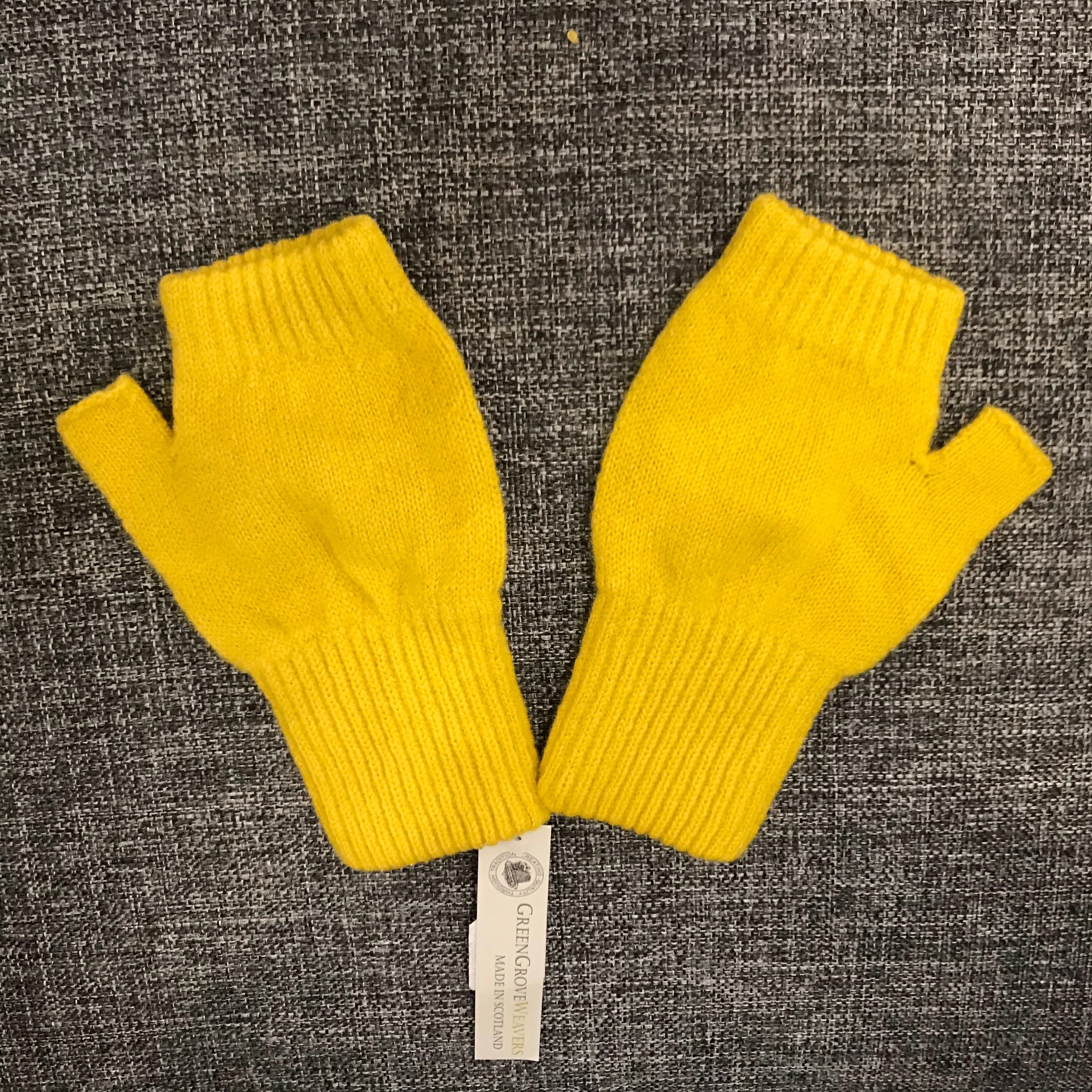 Gorse Fingerless Gloves - The Nancy Smillie Shop - Art, Jewellery & Designer Gifts Glasgow