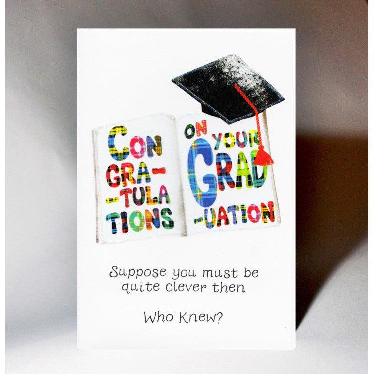 Graduation Book Card - The Nancy Smillie Shop - Art, Jewellery & Designer Gifts Glasgow