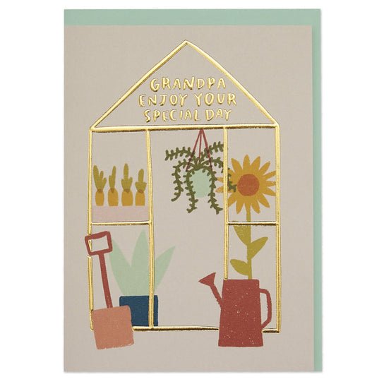 Grandpa Enjoy Your Special Day Card - The Nancy Smillie Shop - Art, Jewellery & Designer Gifts Glasgow