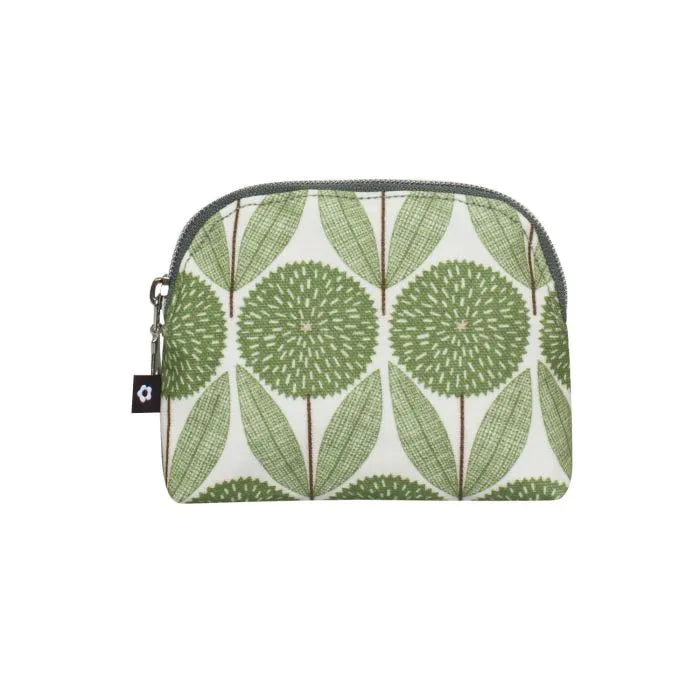 green flower oil purse | The Nancy Smillie Shop - Art, Jewellery & Designer Gifts Glasgow Scotland