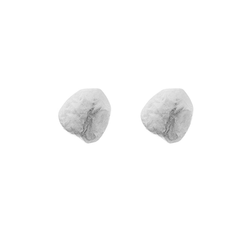 Hammered Pebble Earrings - The Nancy Smillie Shop - Art, Jewellery & Designer Gifts Glasgow