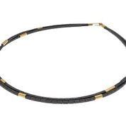 Hematite & Gold Necklace - The Nancy Smillie Shop - Art, Jewellery & Designer Gifts Glasgow