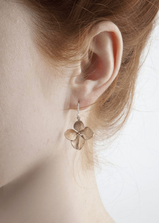 Hydrangea Earrings - The Nancy Smillie Shop - Art, Jewellery & Designer Gifts Glasgow